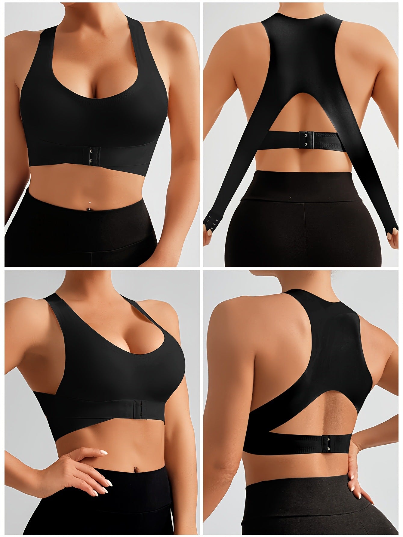 seamless Back-Enhancing  Sports Shapewear