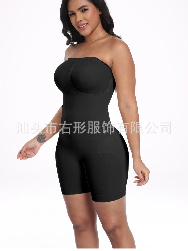 Detachable Strap Shapewear Bodysuit