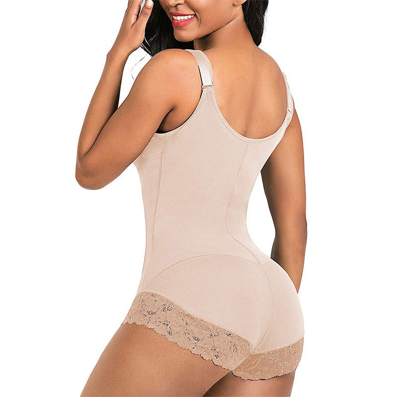 One-piece waist-cinching shapewear