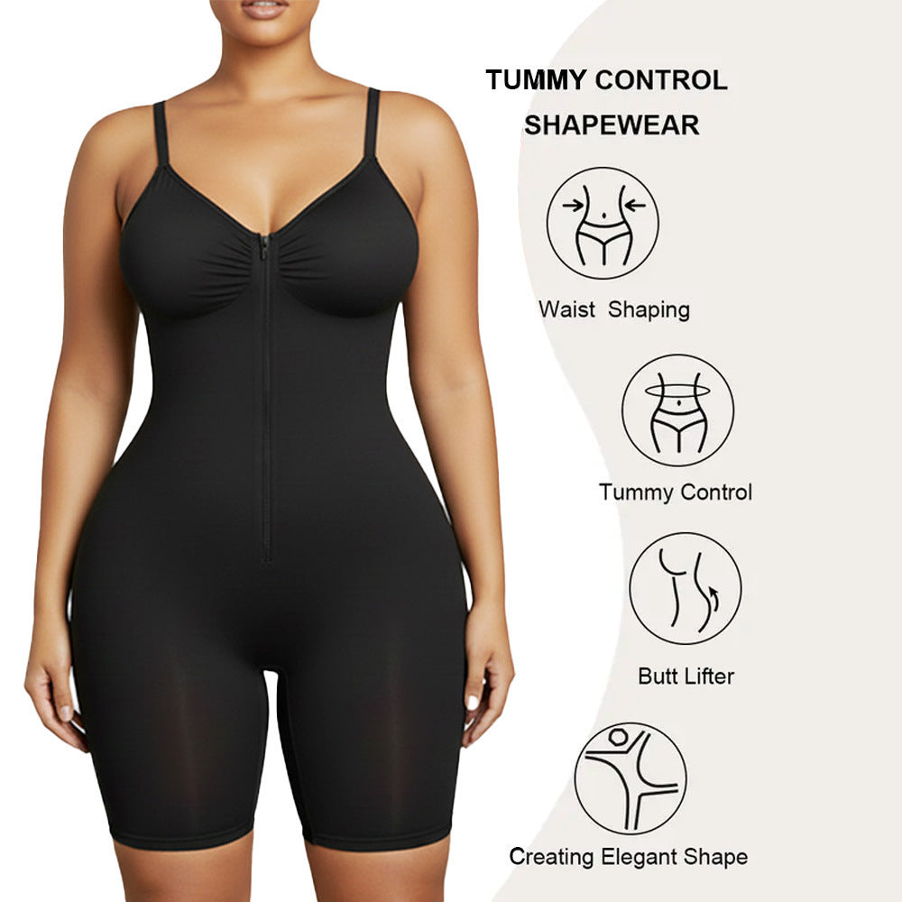 Womens High Elastic Shapewear Jumpsuit