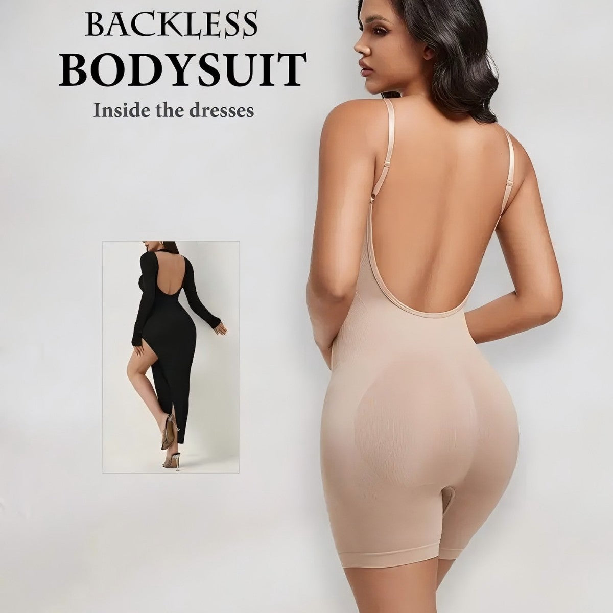 Adjustable Seamless Shapewear with Tummy Control