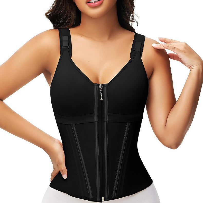 Womens Breathable Shapewear with Built-in Bra