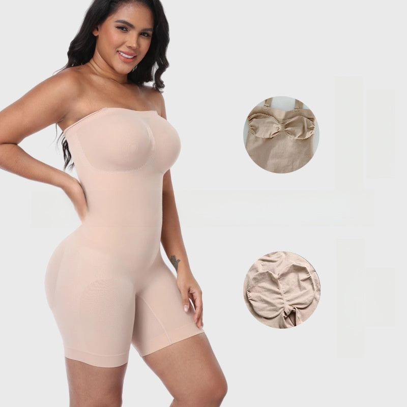 Detachable Strap Shapewear Bodysuit