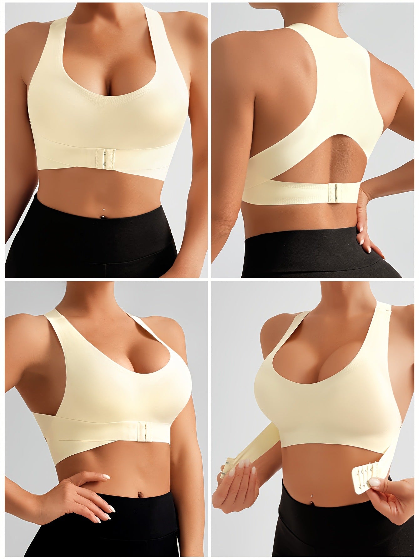 seamless Back-Enhancing  Sports Shapewear