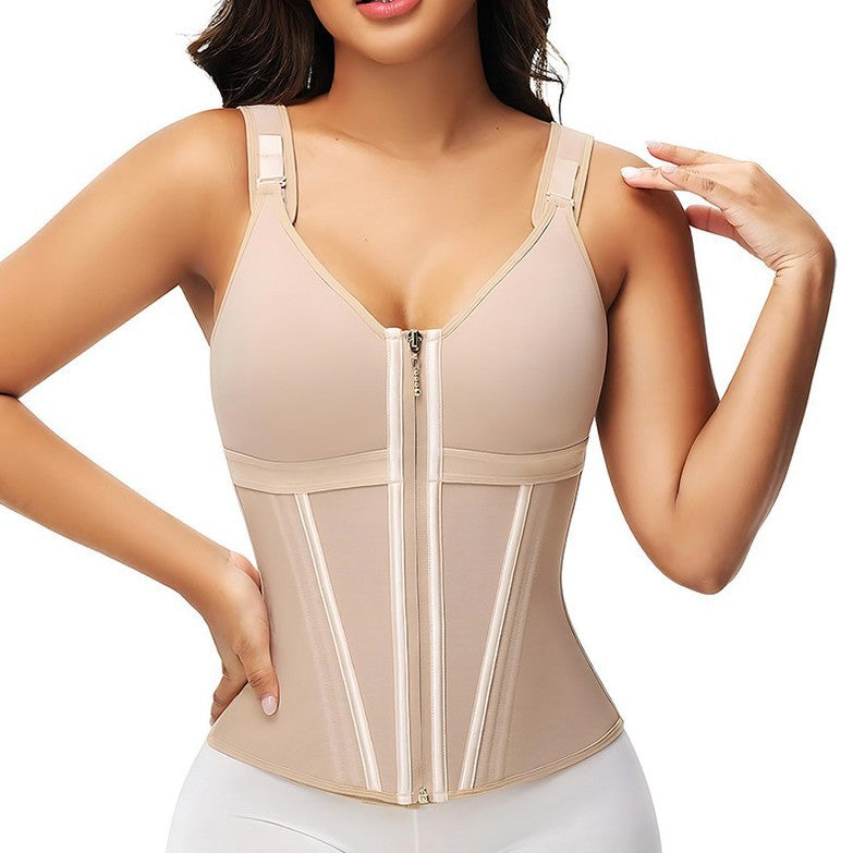 Womens Breathable Shapewear with Built-in Bra