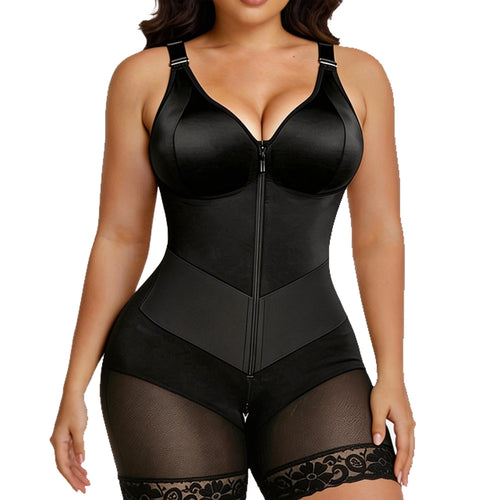 Adjustable Compression Shapewear Bodysuit