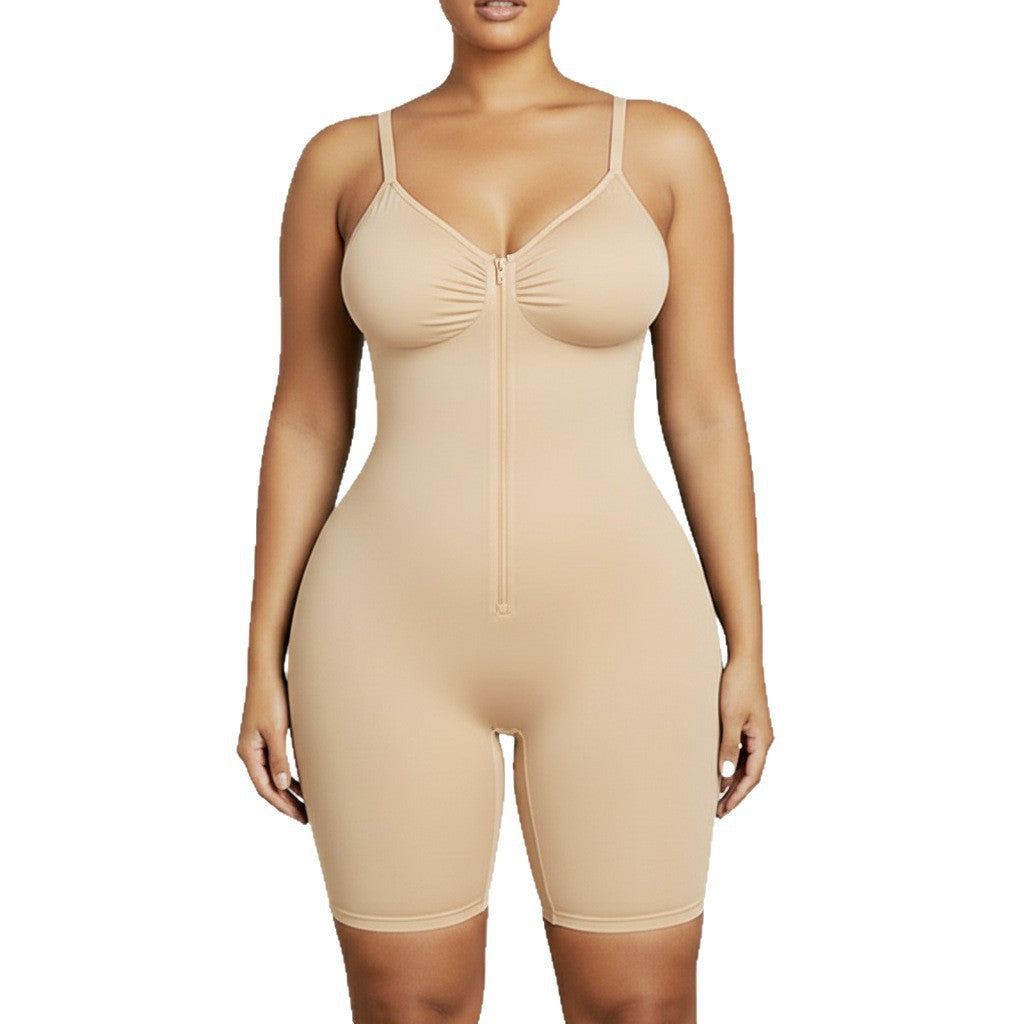 Womens High Elastic Shapewear Jumpsuit