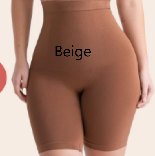 High-Waisted Tummy Control Shapewear Shorts