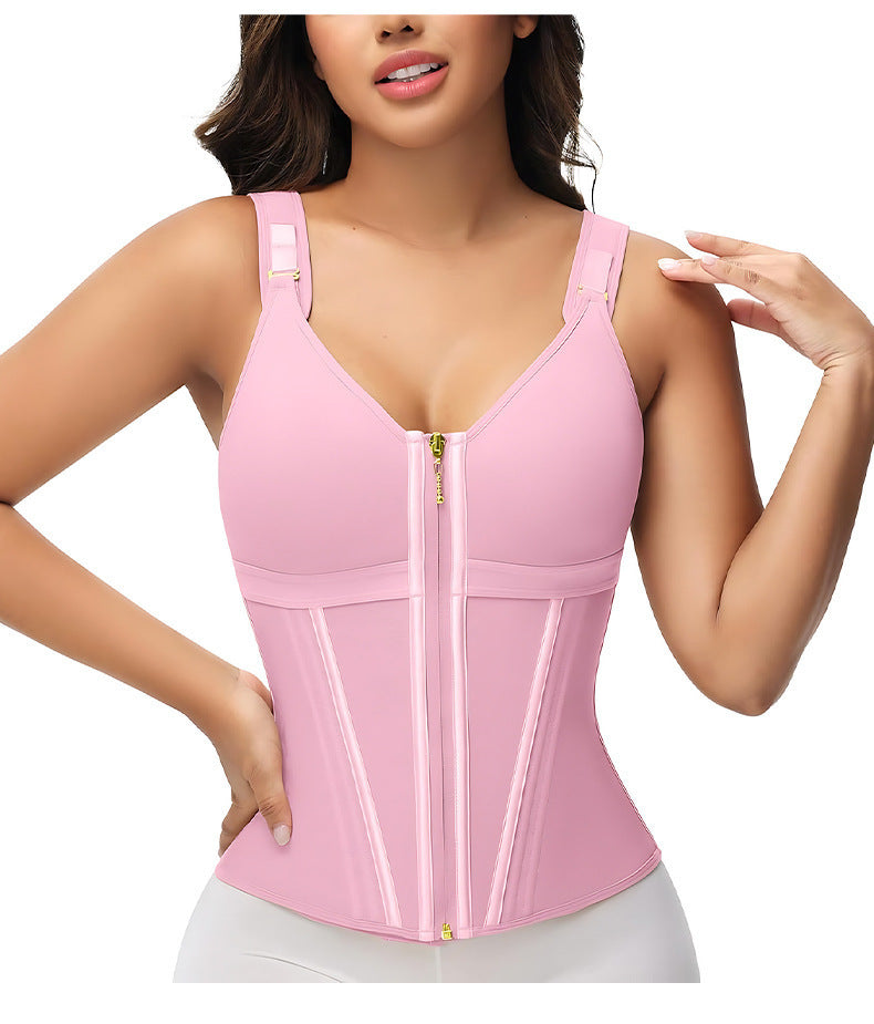 Womens Breathable Shapewear with Built-in Bra