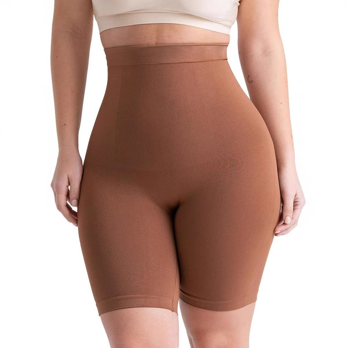 High-Waisted Tummy Control Shapewear Shorts