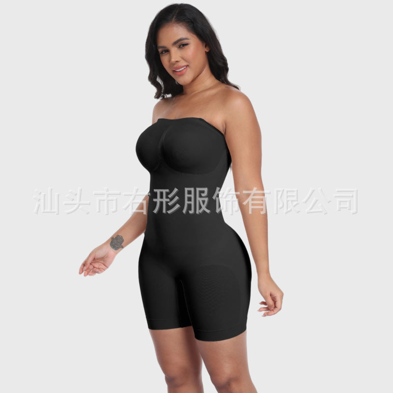 Detachable Strap Shapewear Bodysuit