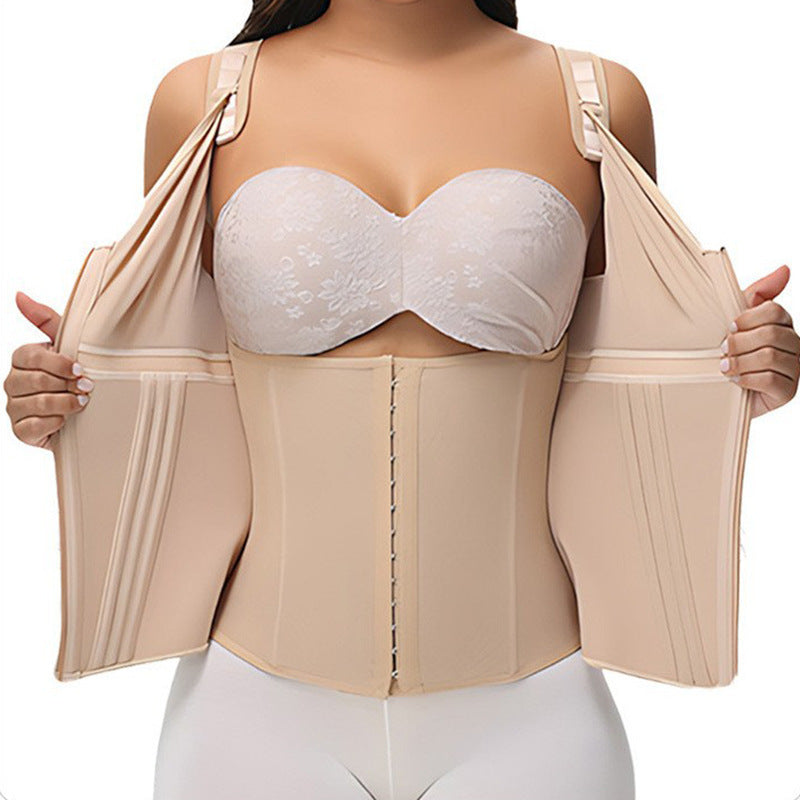 Womens Breathable Shapewear with Built-in Bra