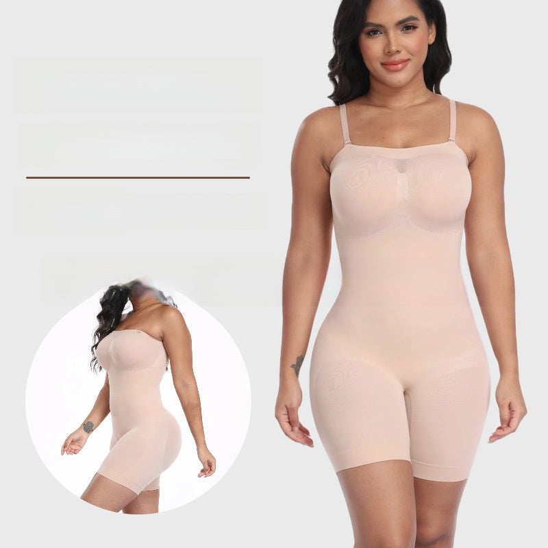 Detachable Strap Shapewear Bodysuit