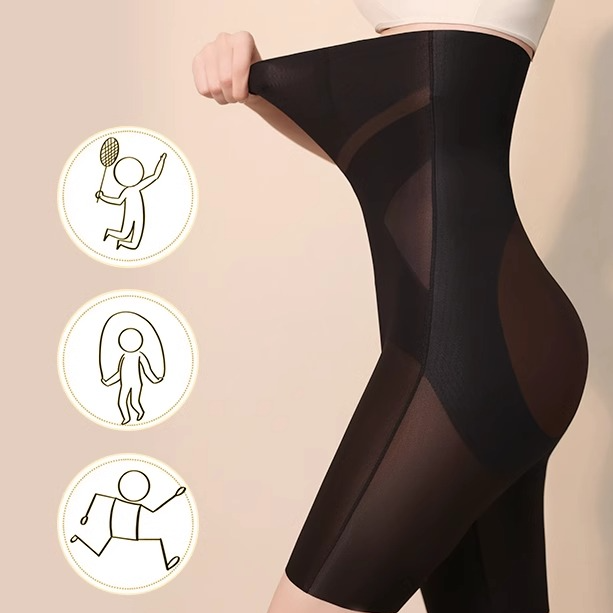 High-Waisted Seamless Shapewear Panties