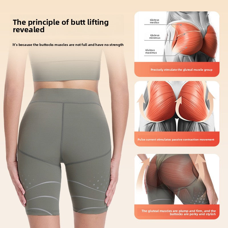 Smart Butt Lifting Shorts Yoga Pants Tummy Control Slimming Shapewear