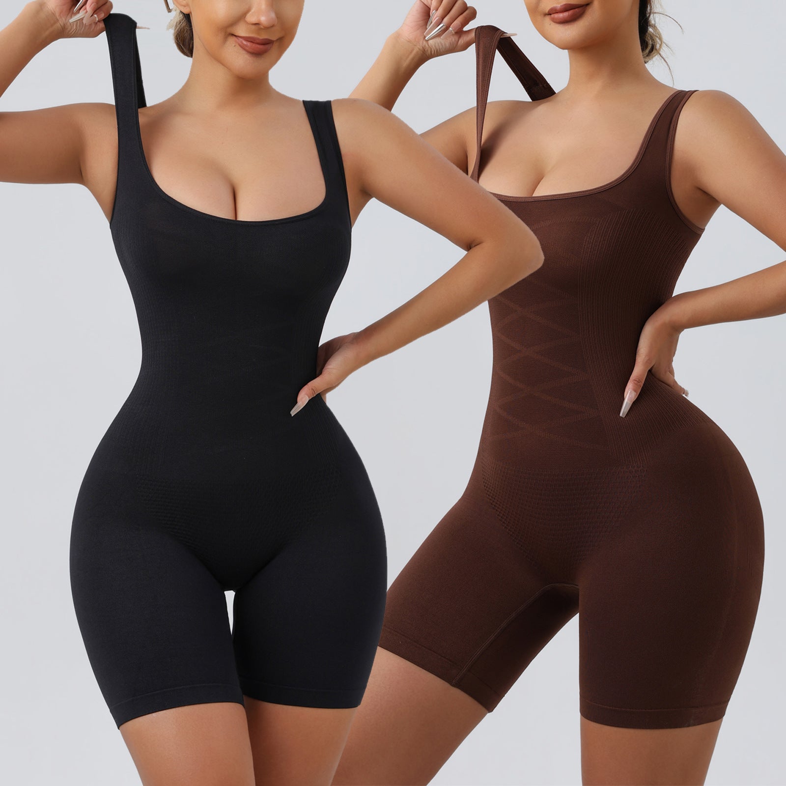 Women's Shapewear Bodysuit with Tummy Control and Butt Lift